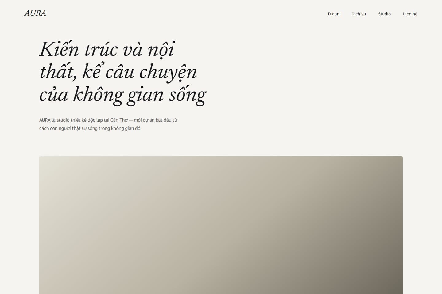 Nội thất / Xây dựng / Kiến trúc — mẫu website do lamweb thiết kế